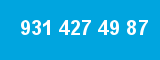 931 427 49 87 931 427 49 87